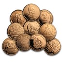 1 oz Copper Round - Random Design 1 oz Copper Round - Random Design